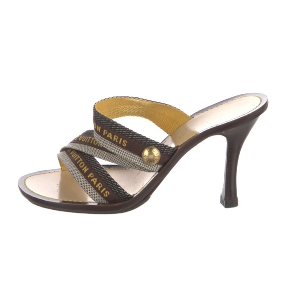 🔥Louis Vuitton Studded Heels EUC - Picture 3 of 5